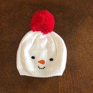 Snowman hat | size 0-3 months